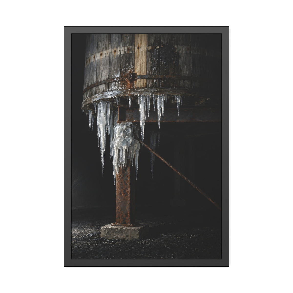"The Collar at the Leg": A Garabaggio Framed Print