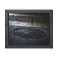 "The Rim at the Edge of the Patch": A Garabaggio Framed Print