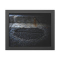 "The Rut Across the Patch": A Garabaggio Framed Print