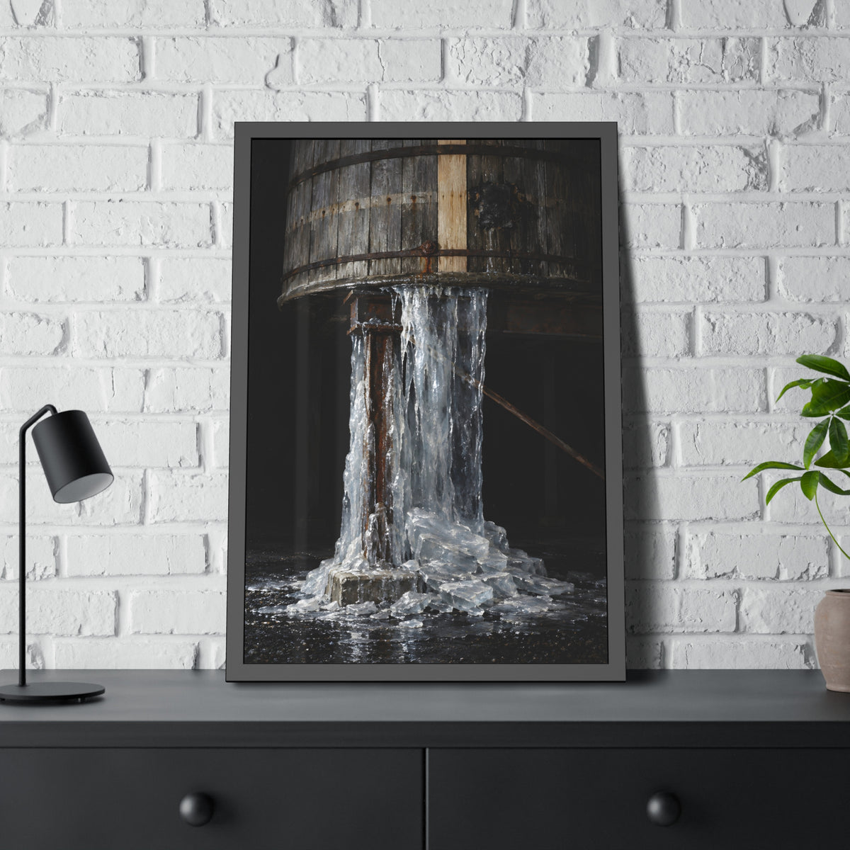"The Clear Sheet": A Garabaggio Framed Print