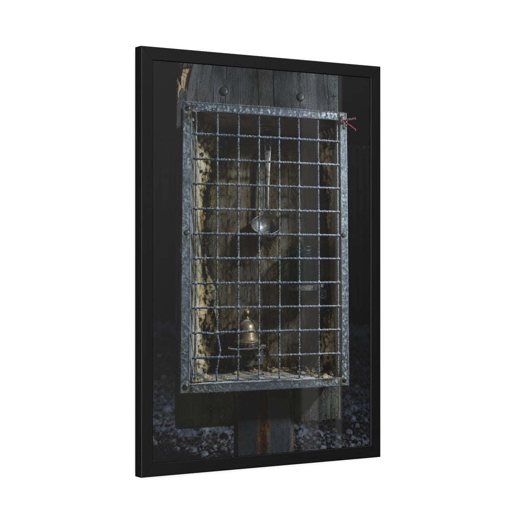 "What the Winter Left on the Board": A Garabaggio Framed Print
