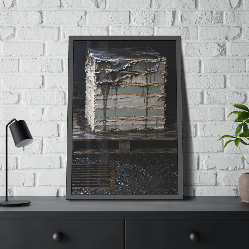"The First Soaking": A Garabaggio Framed Print