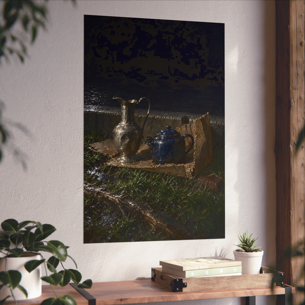 "The Teapot to Its Base": A Garabaggio Fine Art Print
