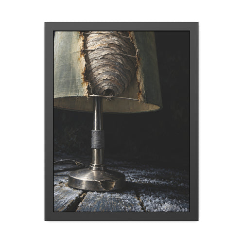 "The Paper Globe in the Shade": A Garabaggio Framed Print