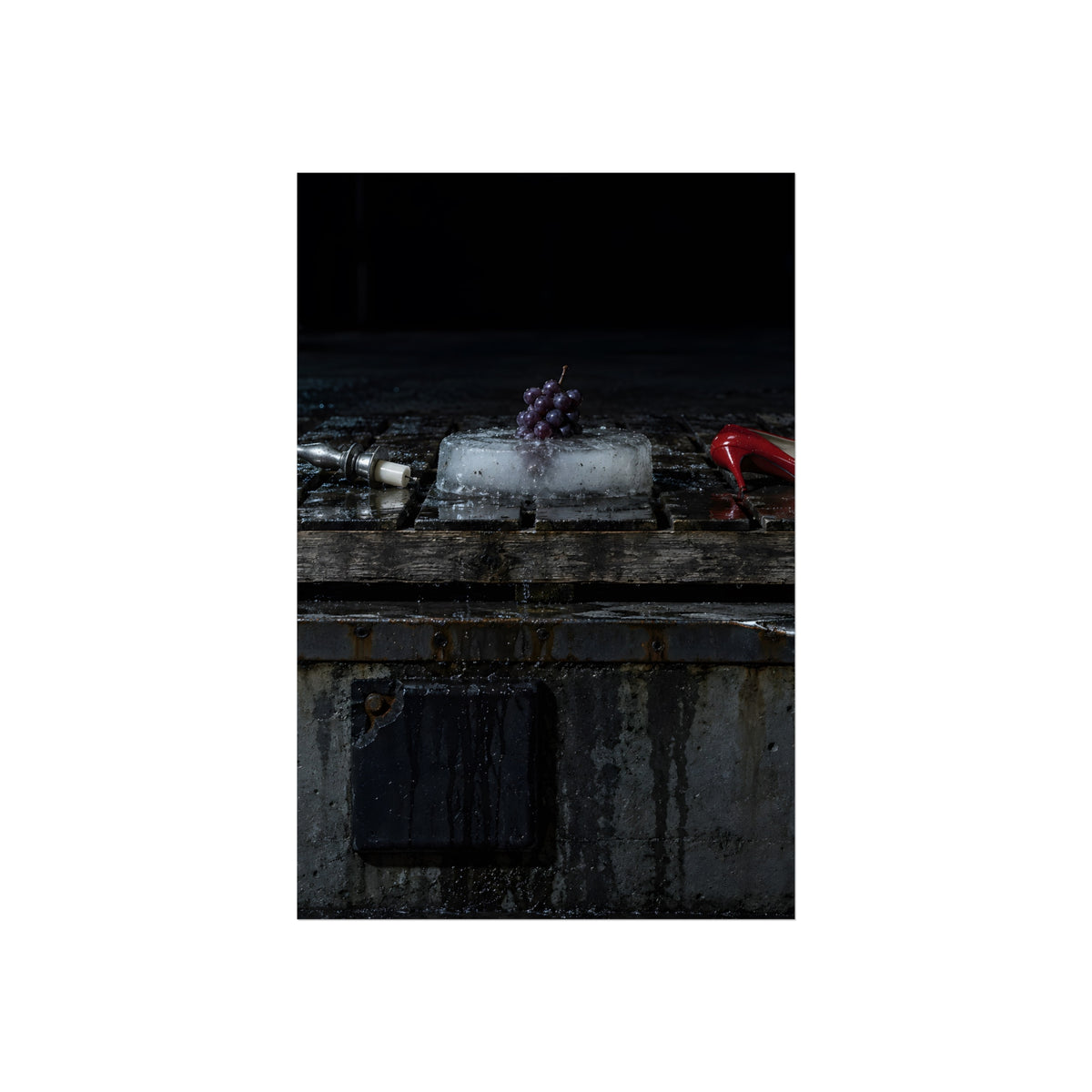 "The Grapes in the Slab": A Garabaggio Fine Art Print
