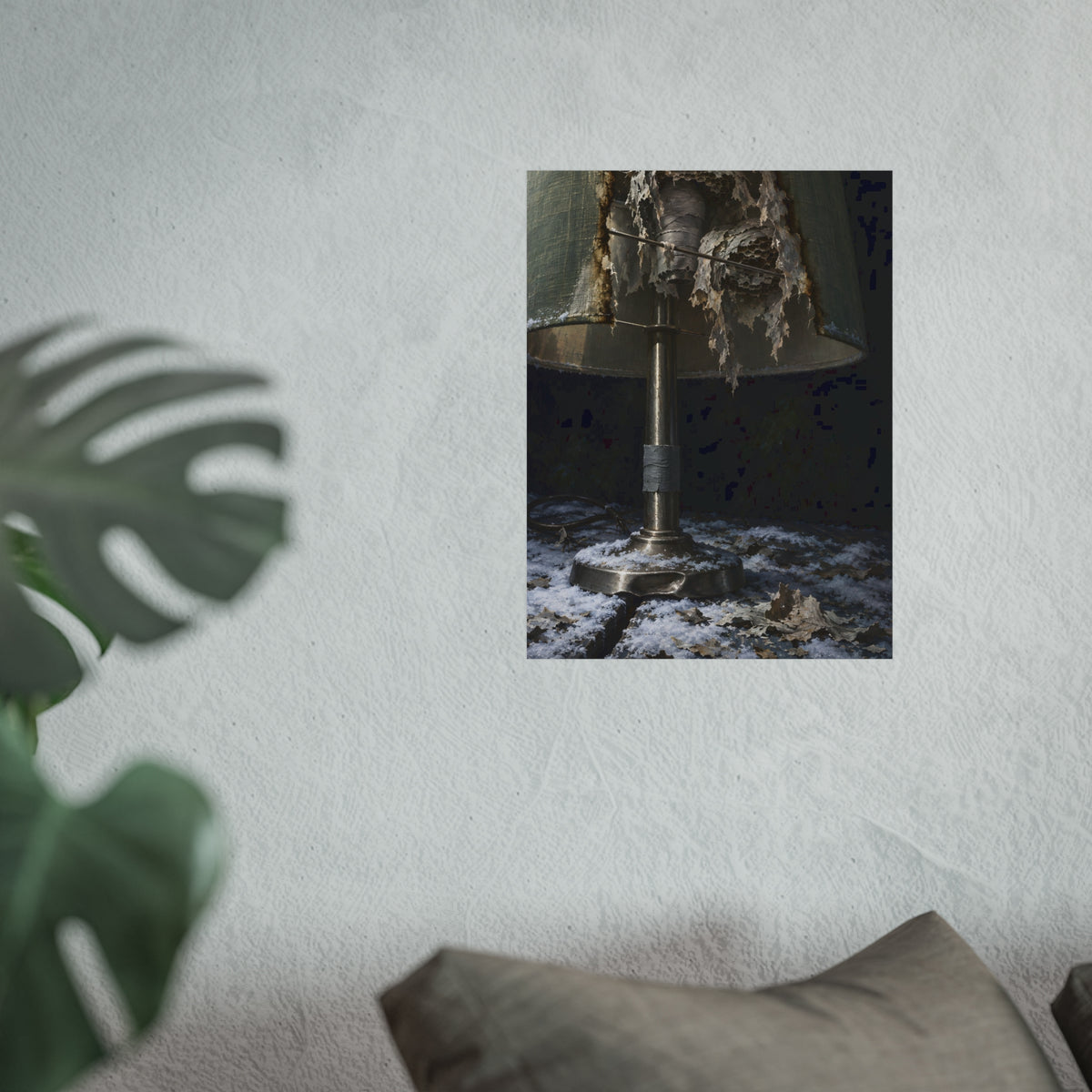 "Snow on the Shade": A Garabaggio Fine Art Print