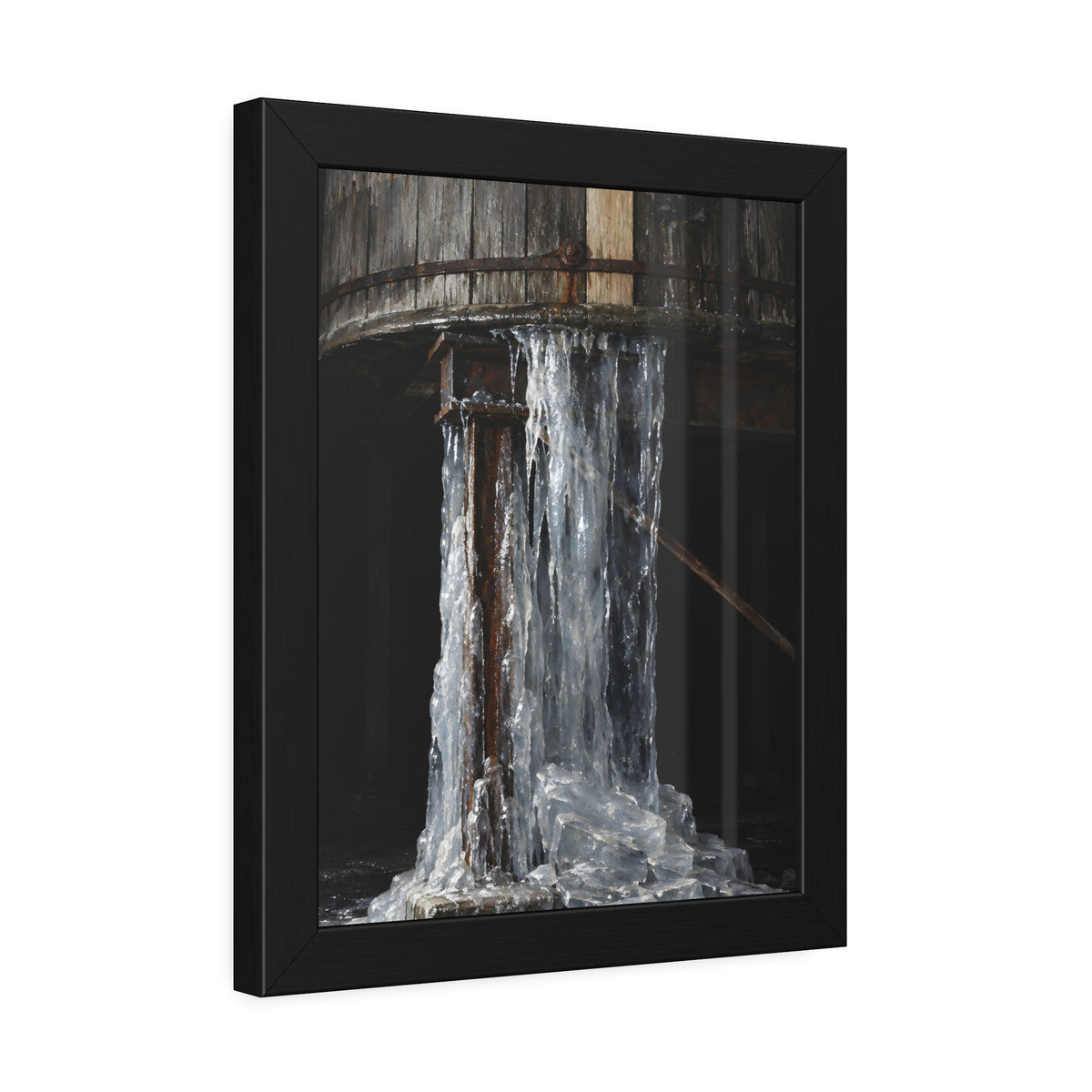 "The Clear Sheet": A Garabaggio Framed Print