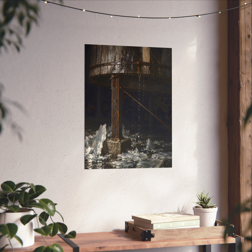 "The Fallen Slabs": A Garabaggio Fine Art Print