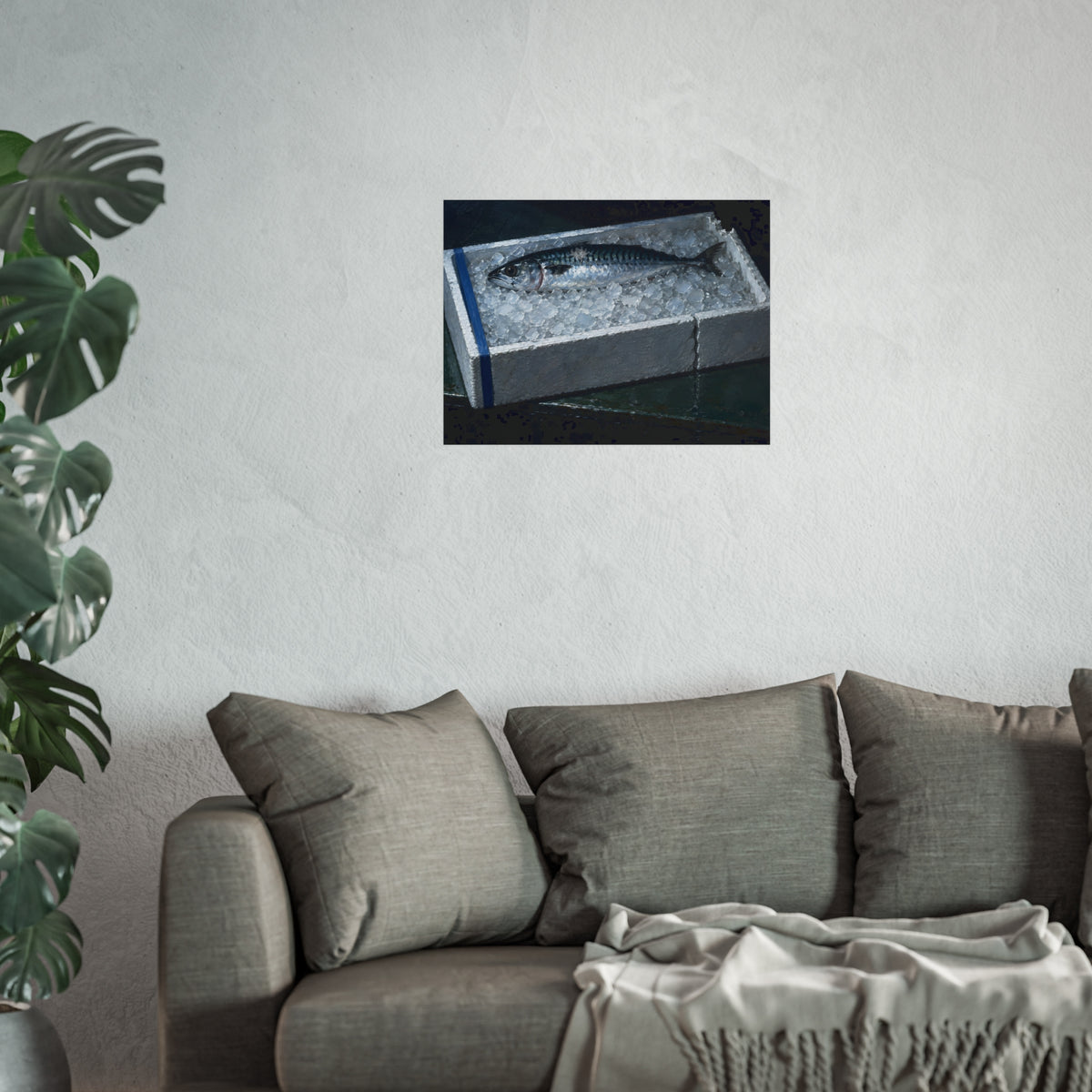 "The Ice Level With the Rim": A Garabaggio Fine Art Print