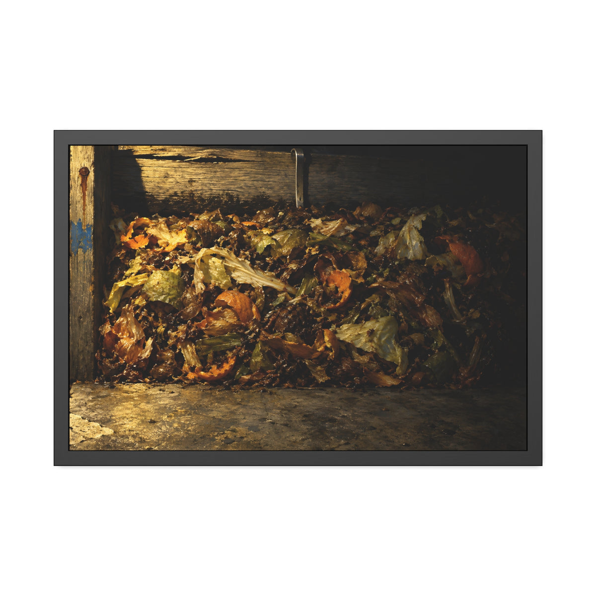 "The Peel Going Dull": A Garabaggio Framed Print