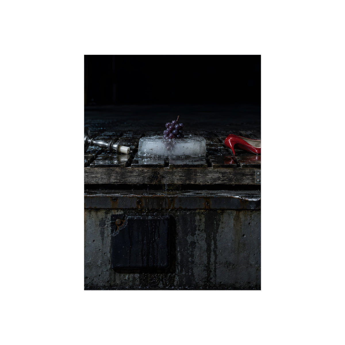 "The Grapes in the Slab": A Garabaggio Fine Art Print