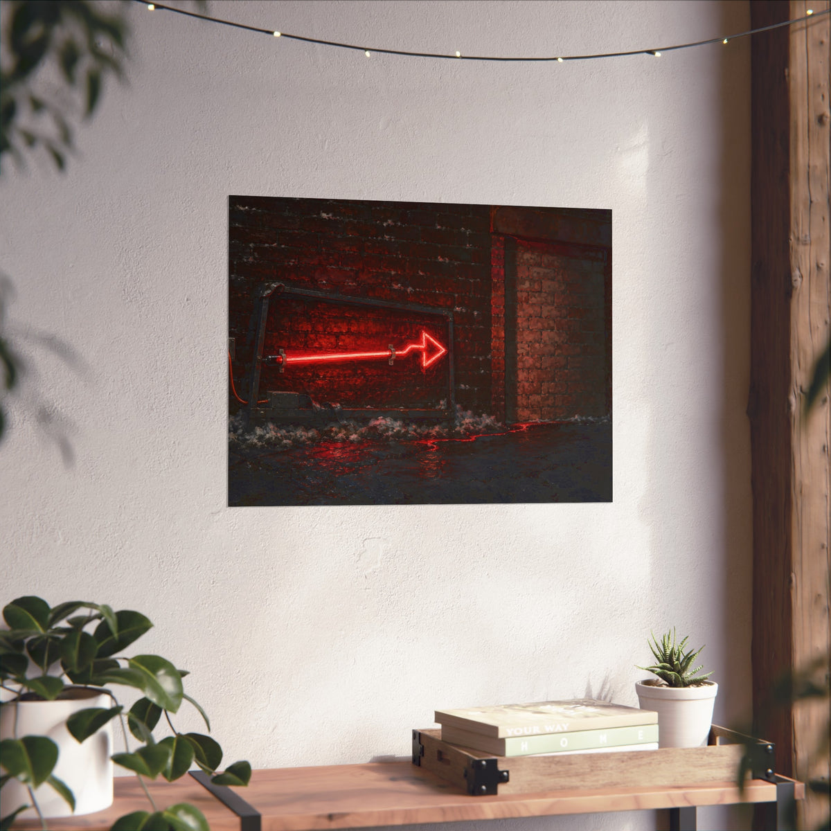 "The Thaw Running to the Doorway": A Garabaggio Fine Art Print