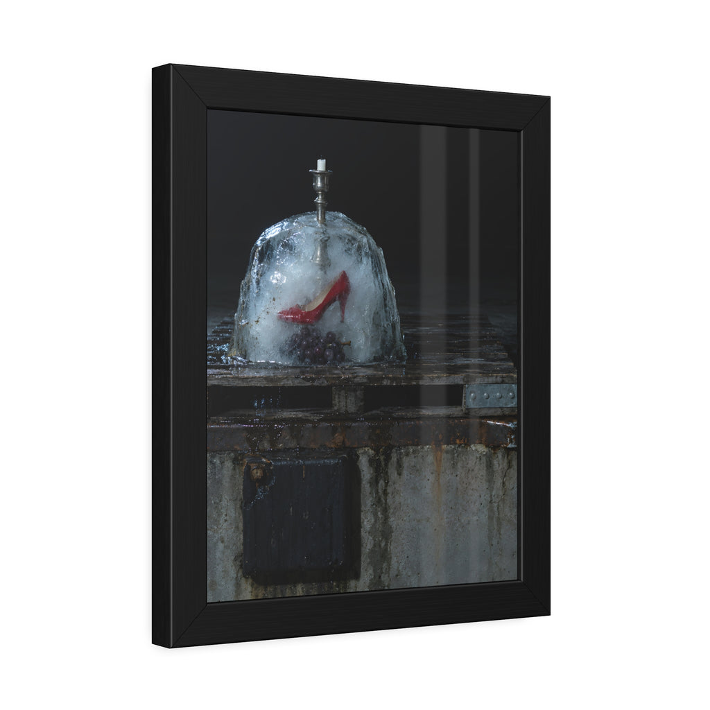 "The Candlestick Half Free": A Garabaggio Framed Print