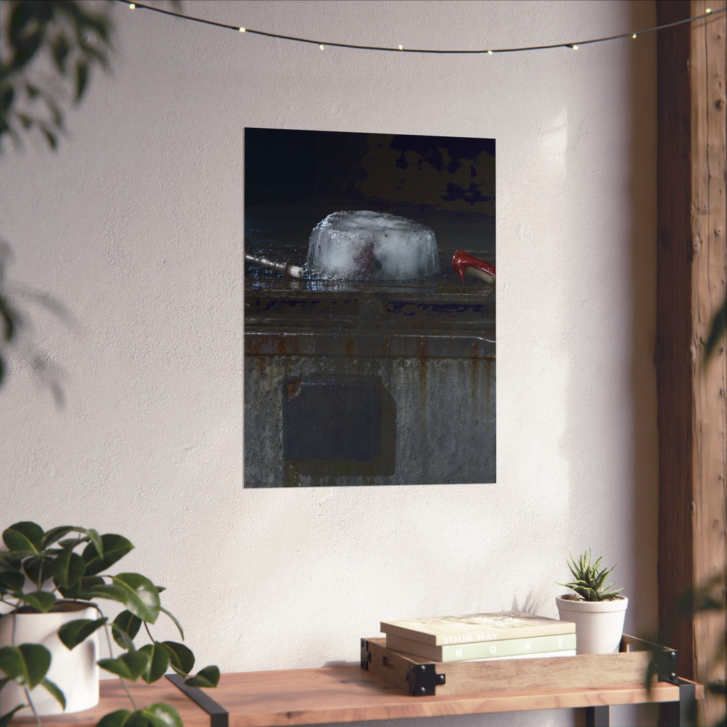 "The Shoe Stepped Out": A Garabaggio Fine Art Print