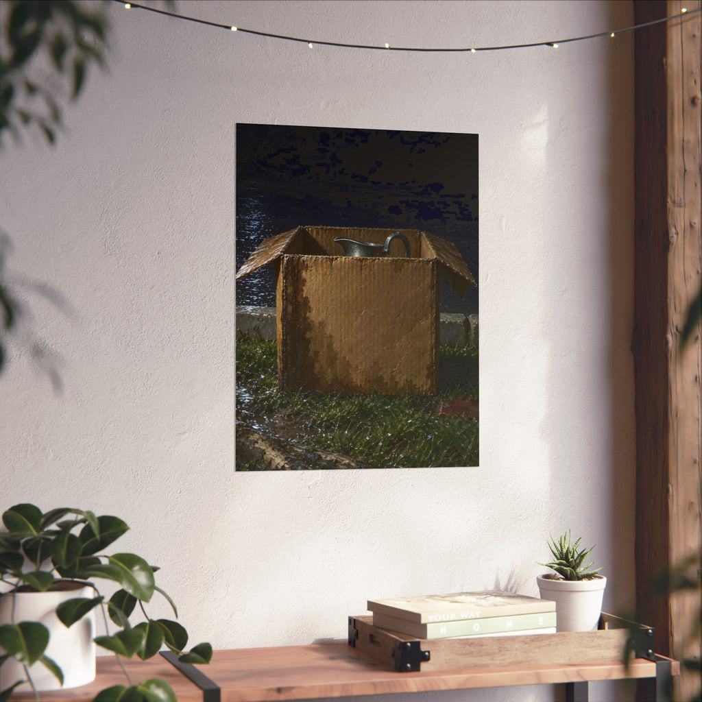 "The Lip Above the Flaps": A Garabaggio Fine Art Print