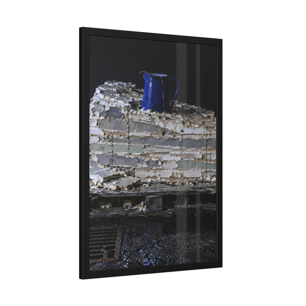 "The Jug to Its Shoulder": A Garabaggio Framed Print