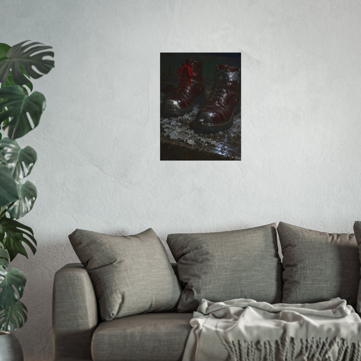 "The Wet Leather and the Paste": A Garabaggio Fine Art Print