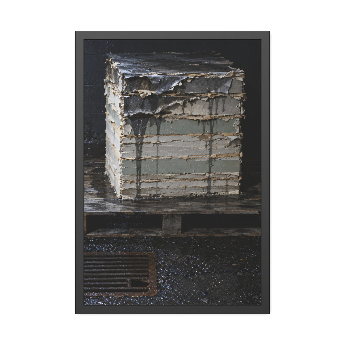 "The First Soaking": A Garabaggio Framed Print