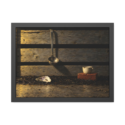 "The Oyster Clear": A Garabaggio Framed Print