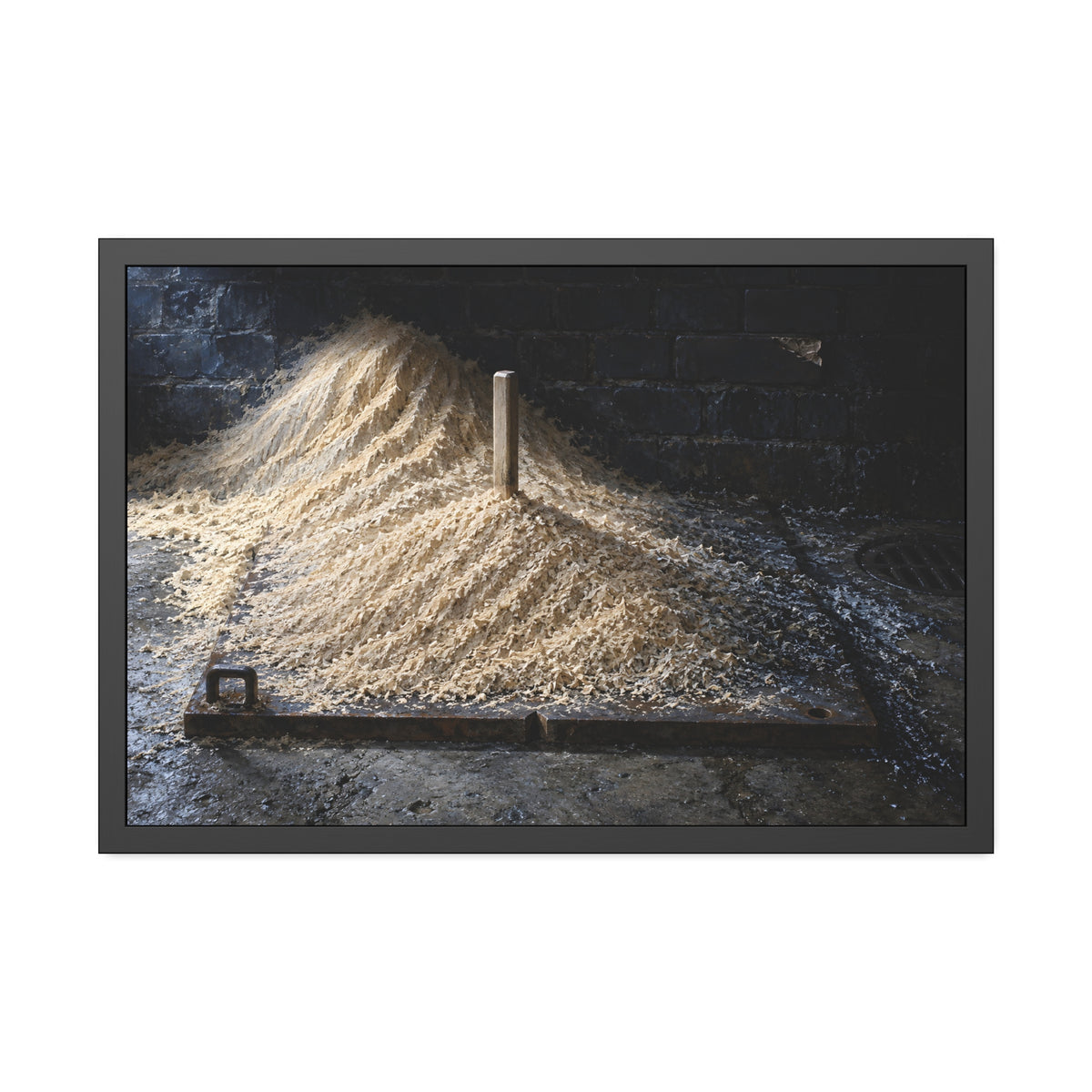 "The Combed Crest": A Garabaggio Framed Print