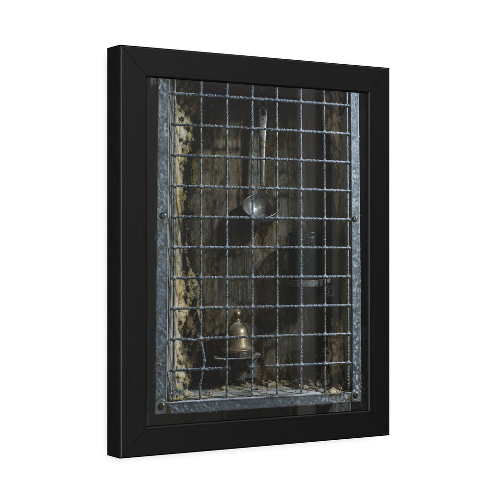 "What the Winter Left on the Board": A Garabaggio Framed Print