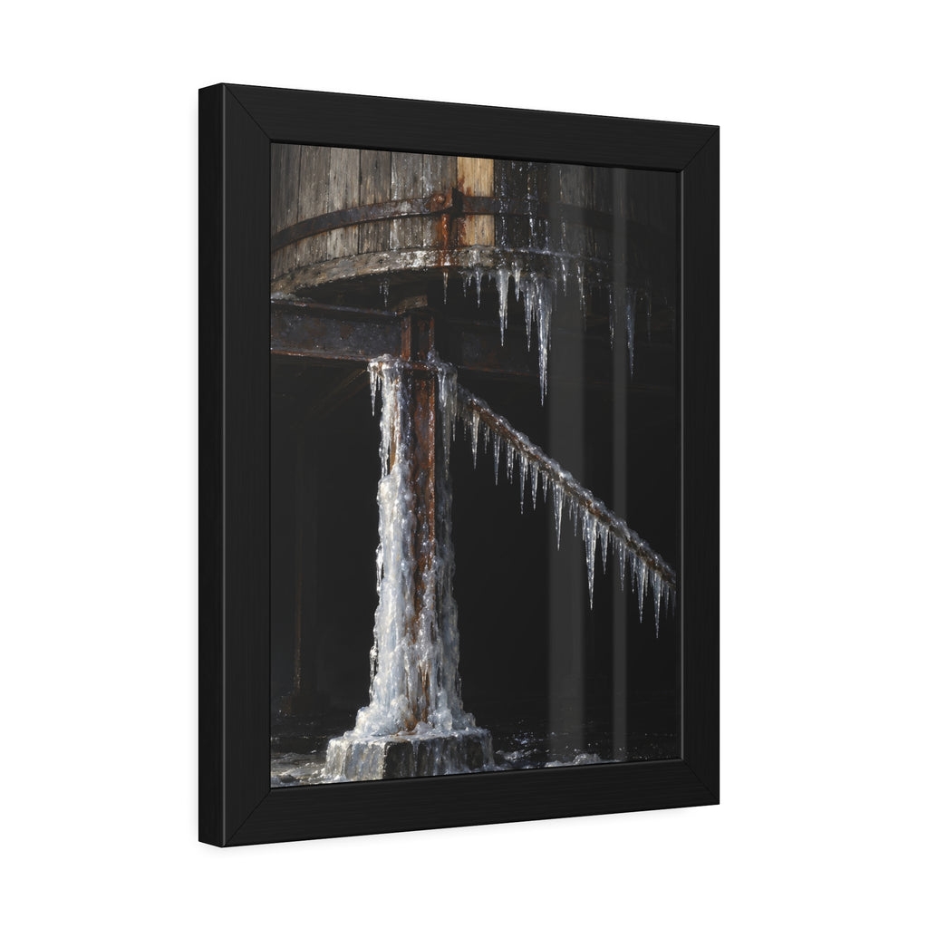 "The Comb on the Rod": A Garabaggio Framed Print