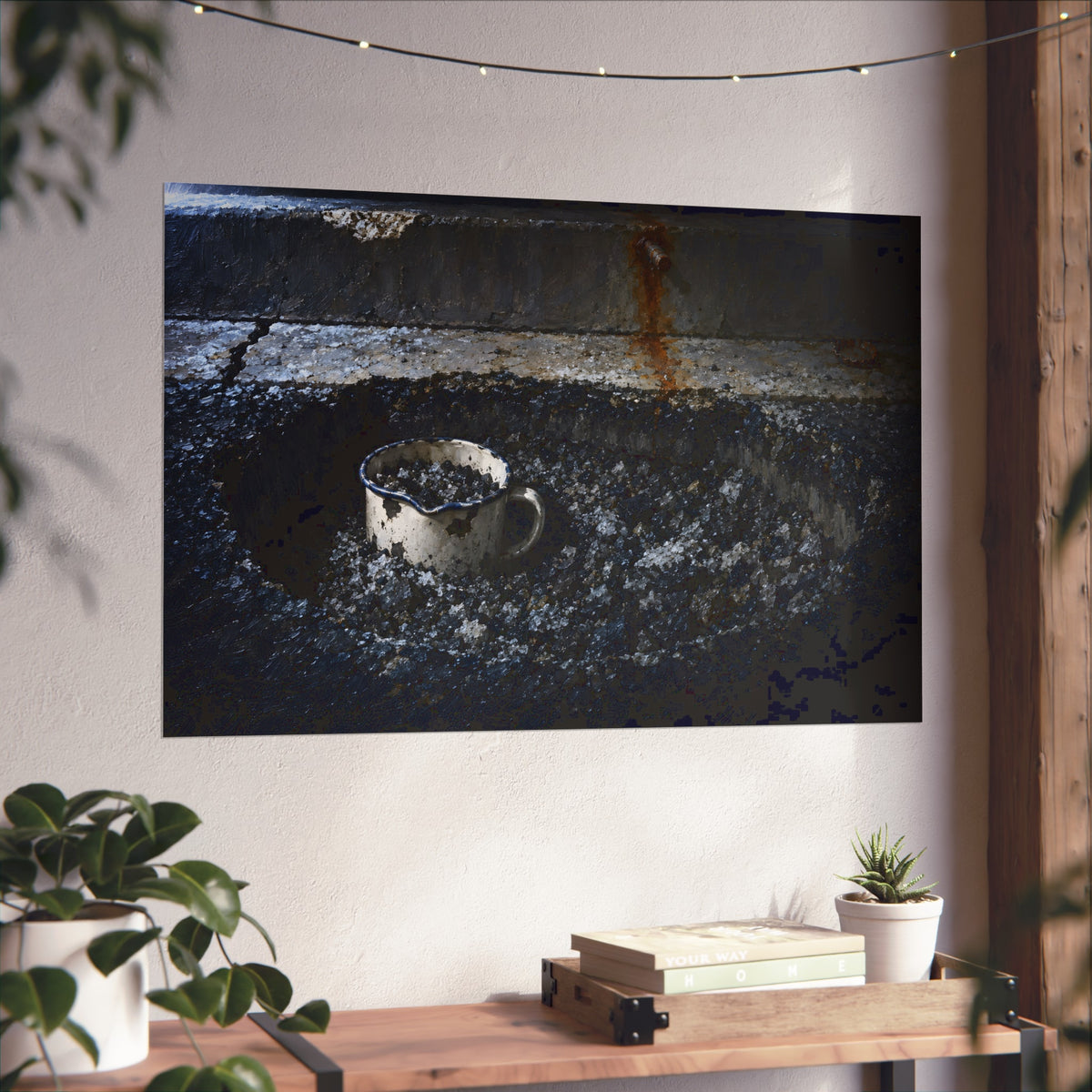 "The Mug Full of Gravel": A Garabaggio Fine Art Print