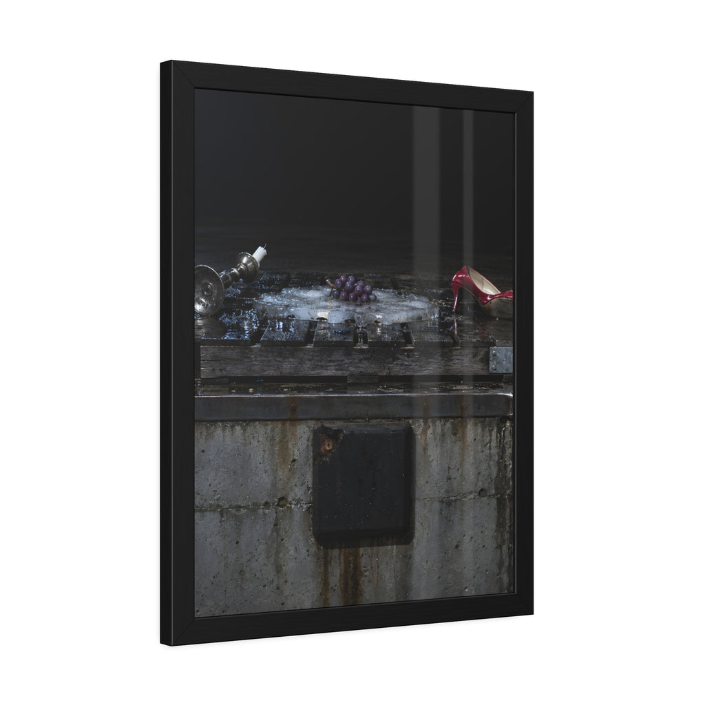 "The Last Pane": A Garabaggio Framed Print
