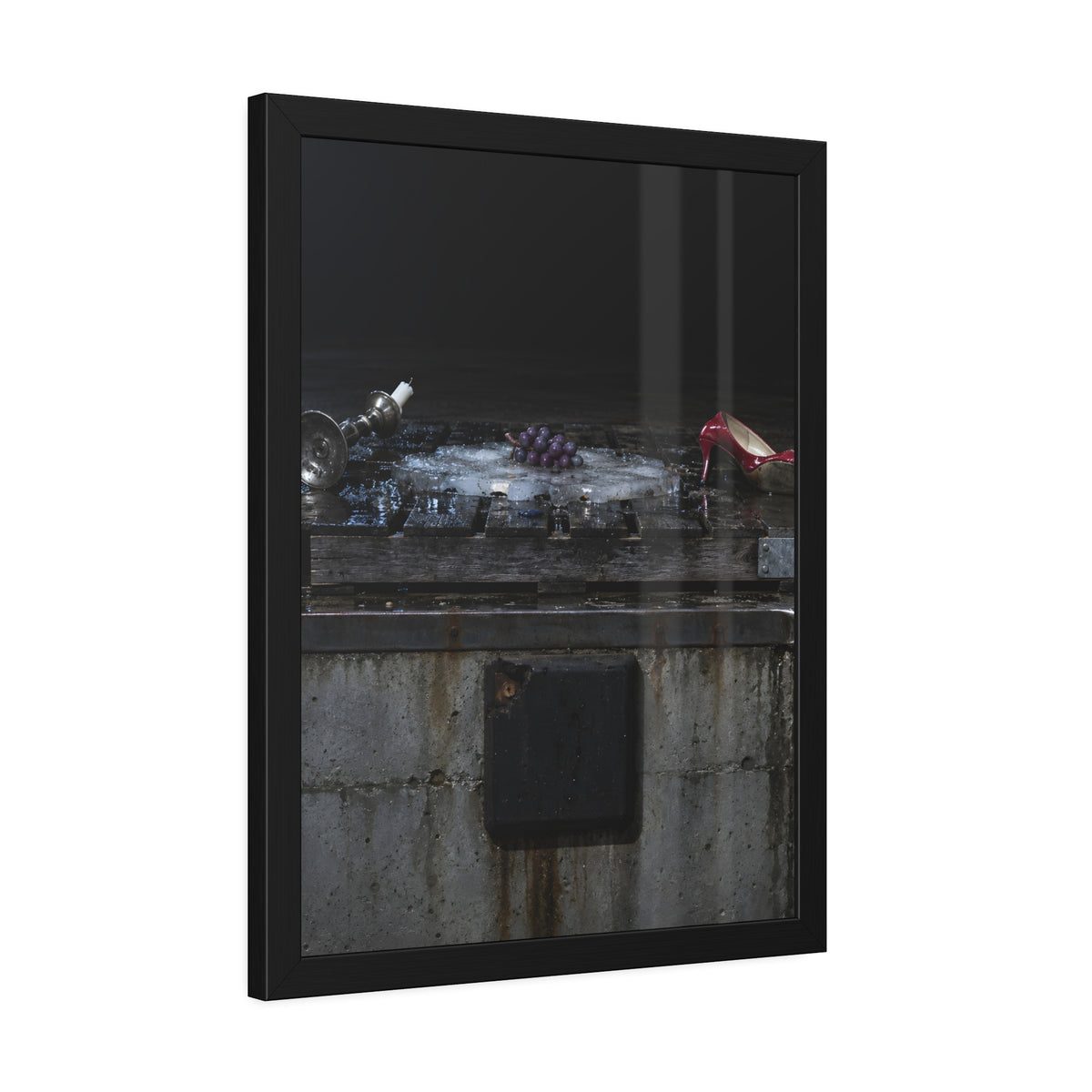 "The Last Pane": A Garabaggio Framed Print