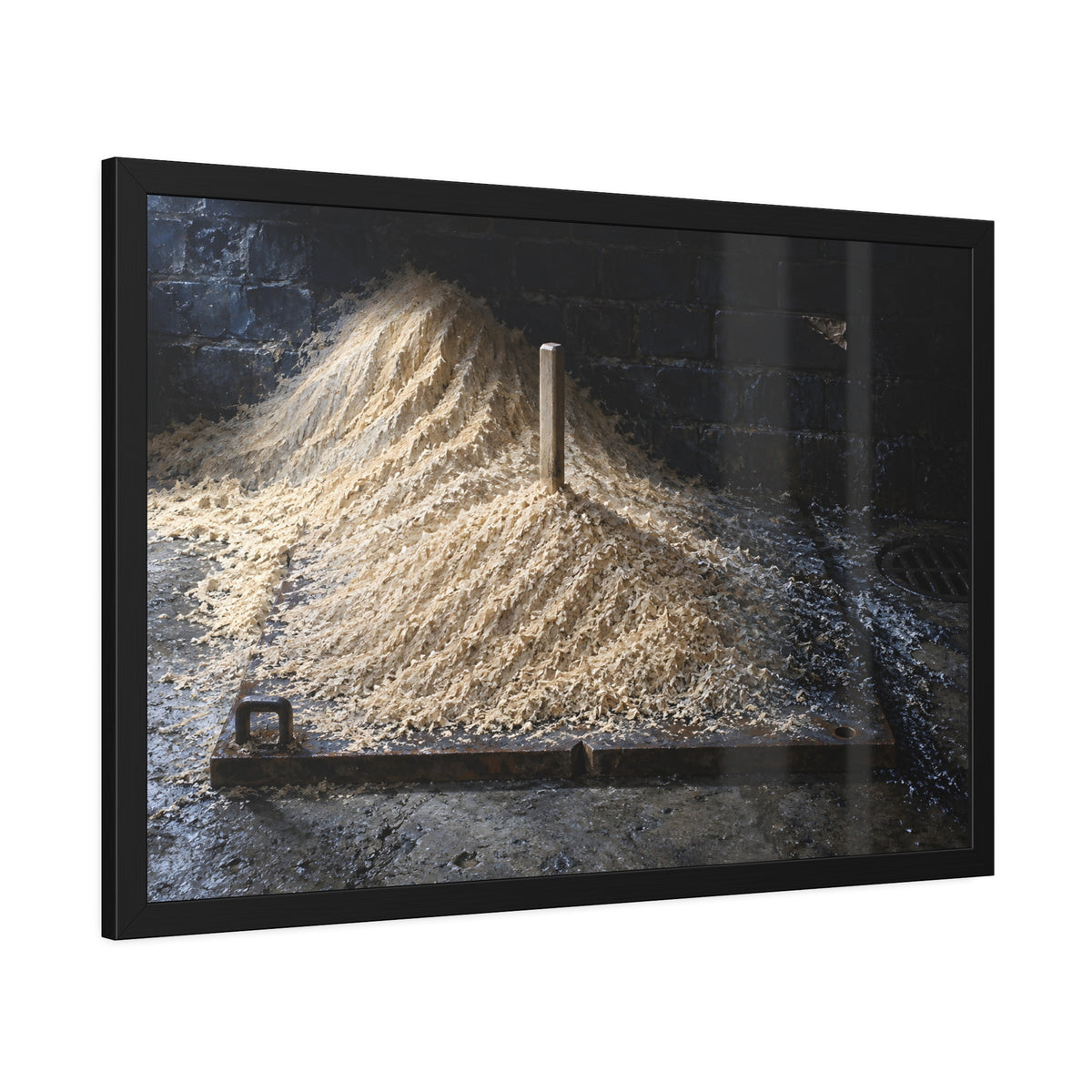 "The Combed Crest": A Garabaggio Framed Print