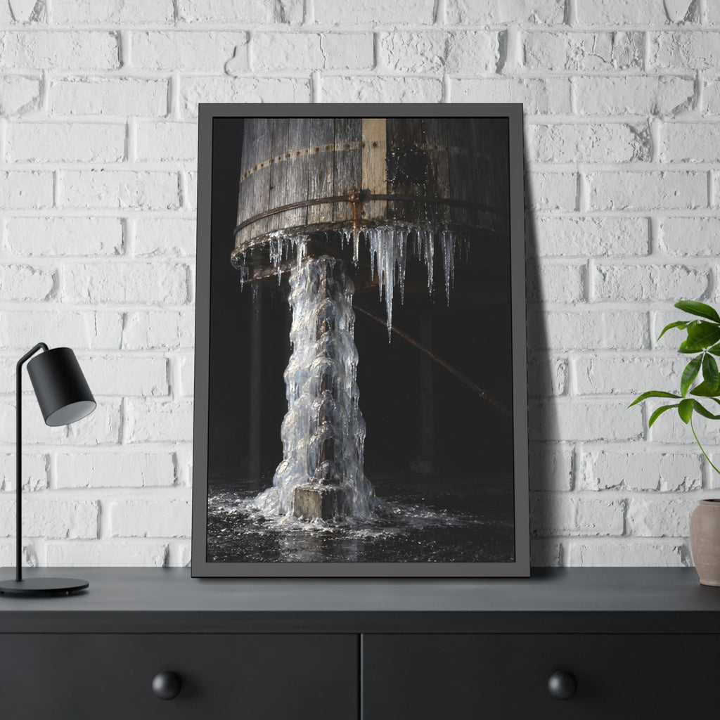 "The Near Leg Cased": A Garabaggio Framed Print