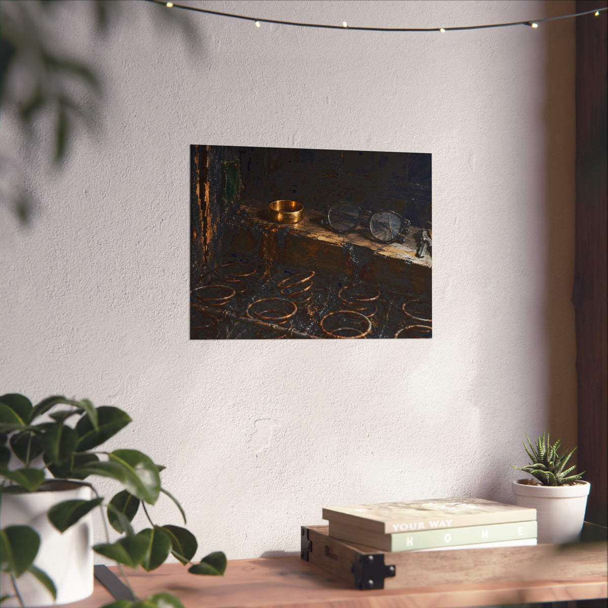 "The Band on the Rail": A Garabaggio Fine Art Print