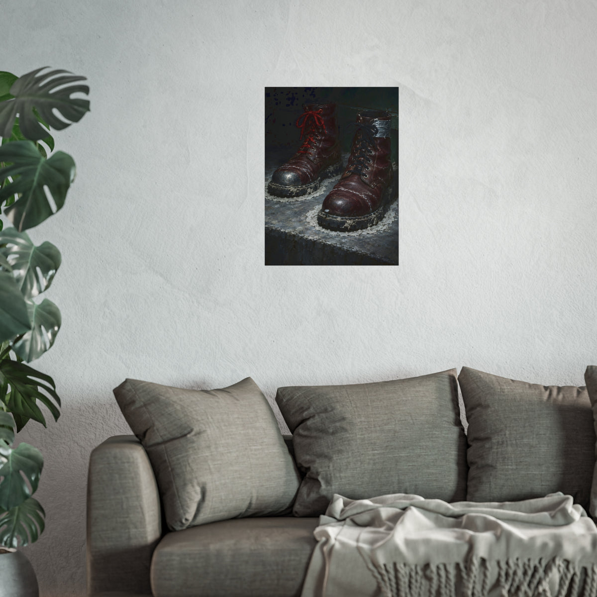 "The Two Pale Rings": A Garabaggio Fine Art Print