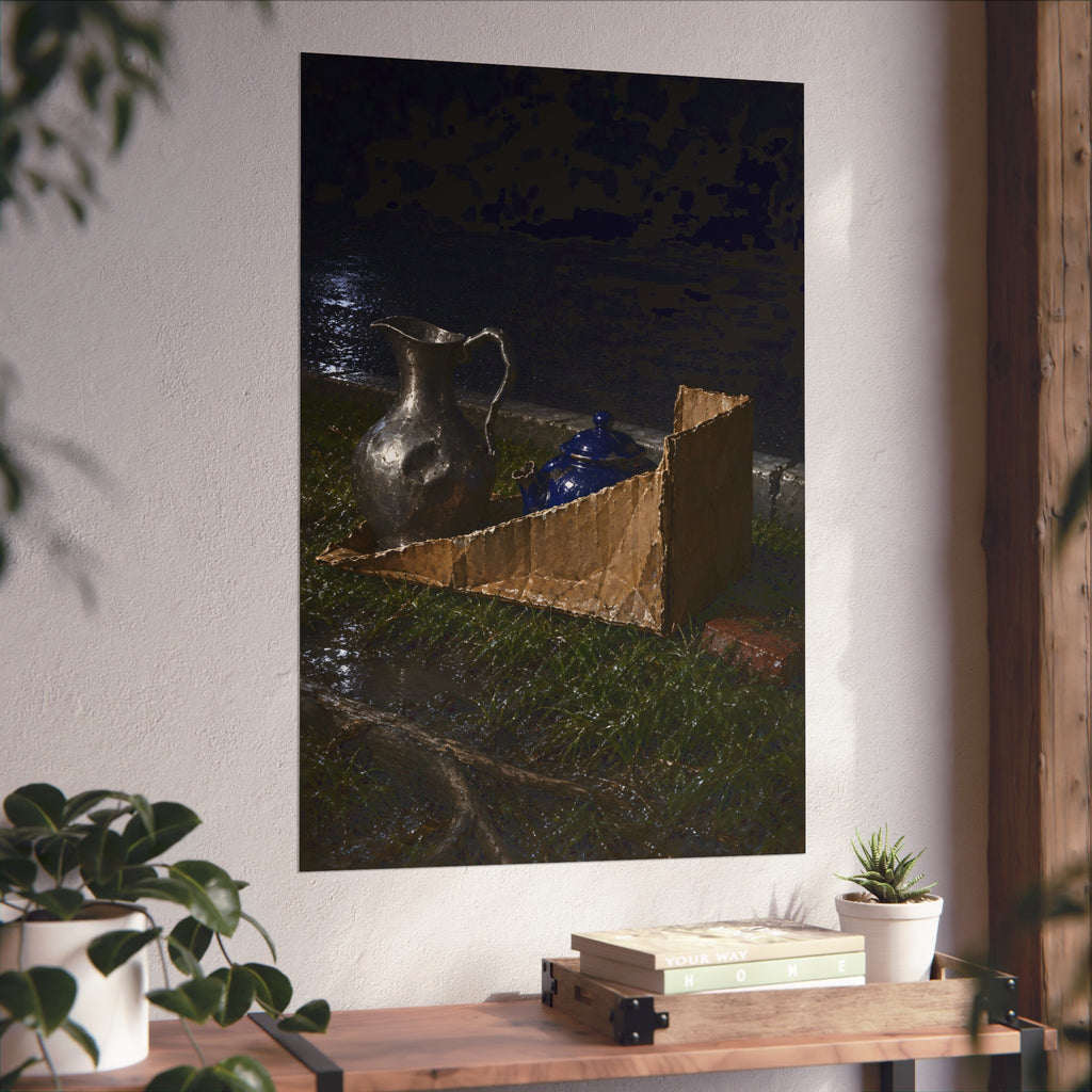 "The Broken Spout": A Garabaggio Fine Art Print