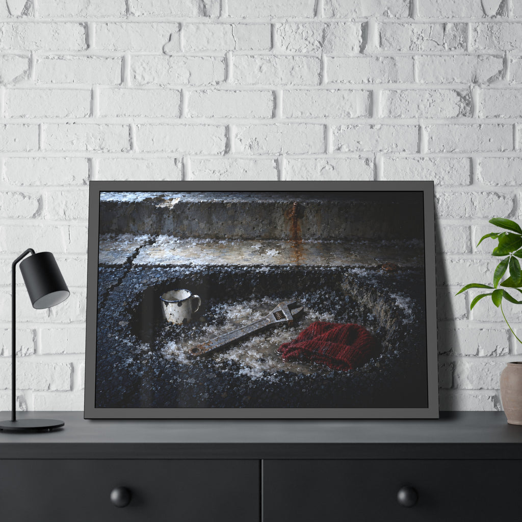 "The Wrench Laid Bare": A Garabaggio Framed Print