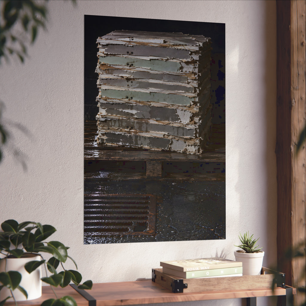 "The Block as Built": A Garabaggio Fine Art Print