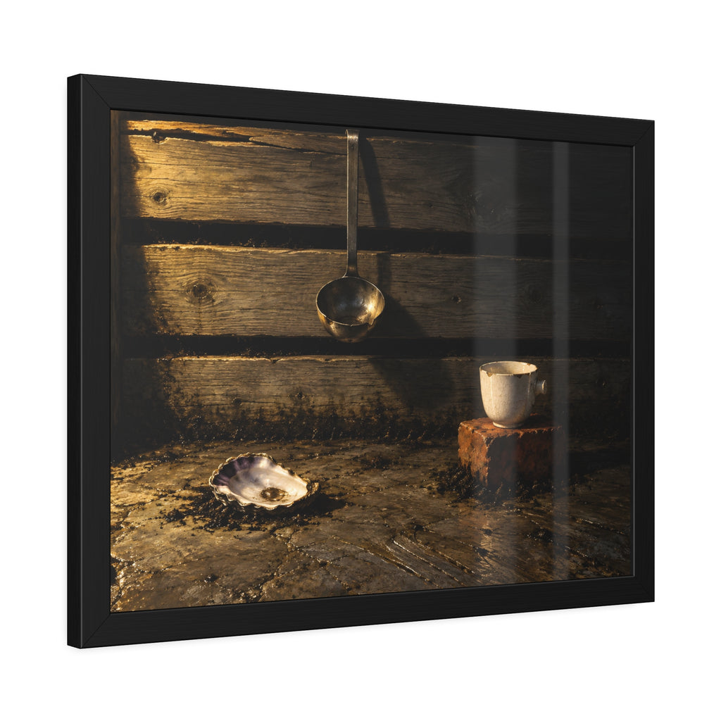 "What the Rot Would Not Take": A Garabaggio Framed Print