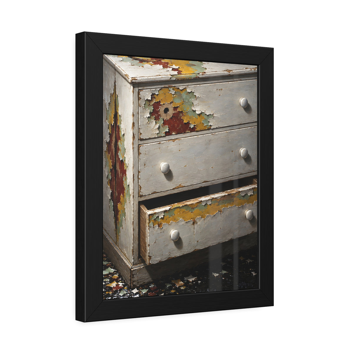 "The Mint Laid Open": A Garabaggio Framed Print