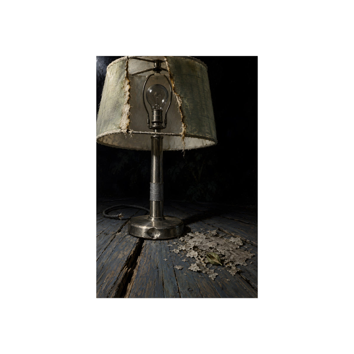 "The Bare Bulb": A Garabaggio Fine Art Print