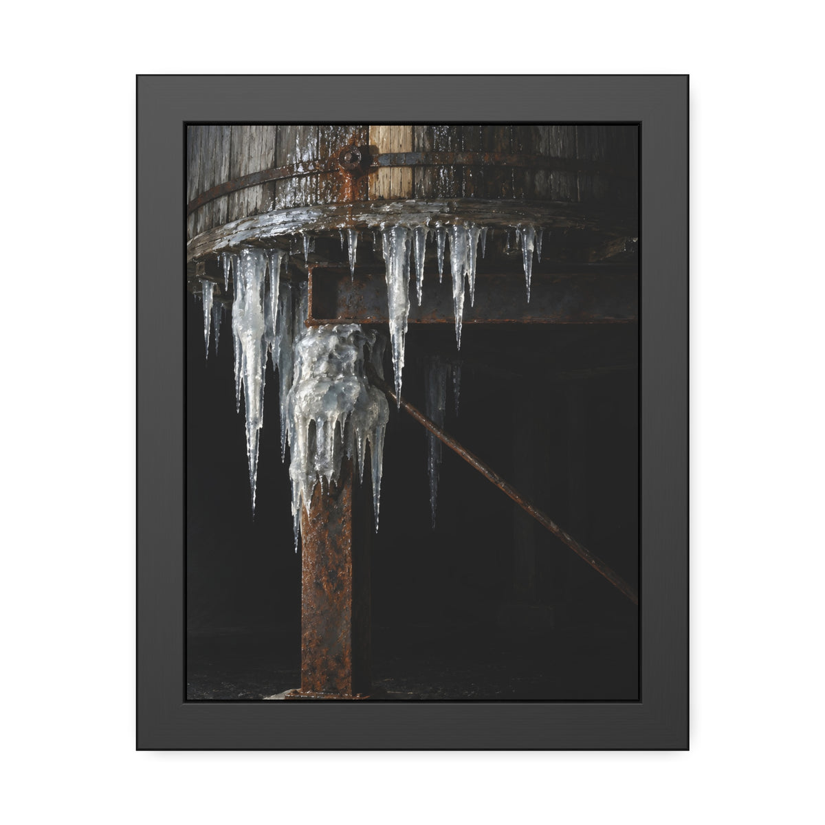 "The Collar at the Leg": A Garabaggio Framed Print