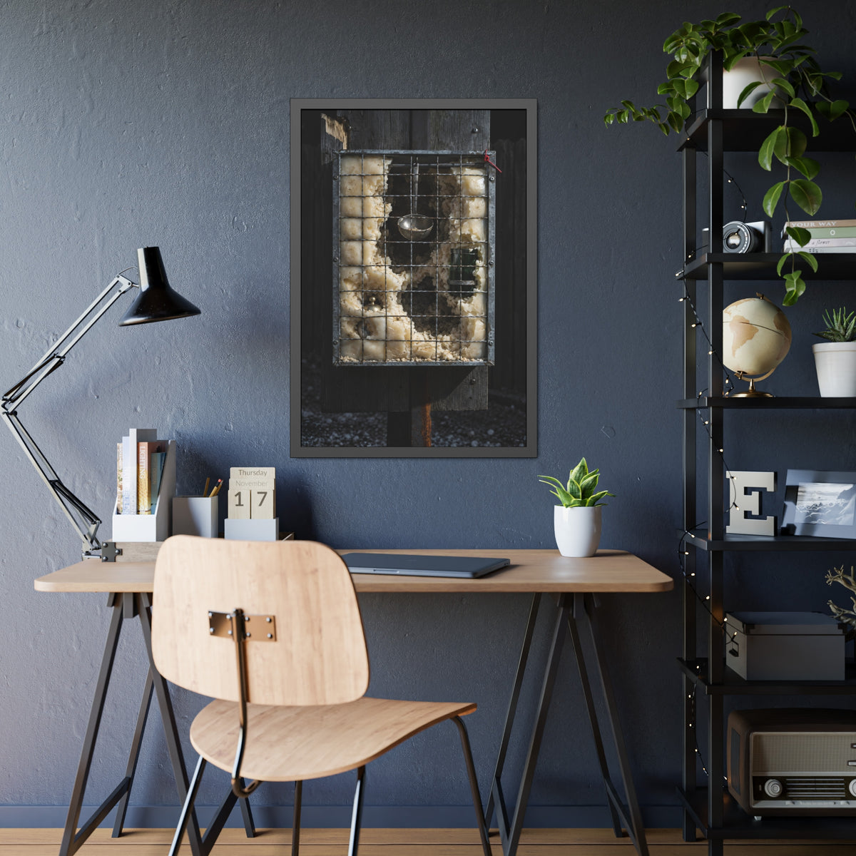 "The Brass Knob": A Garabaggio Framed Print