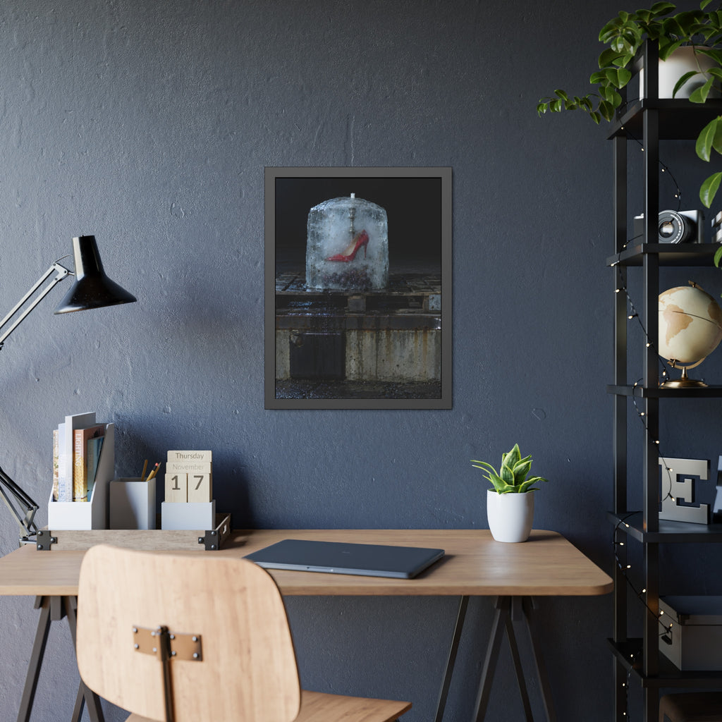 "The Wick in the Air": A Garabaggio Framed Print