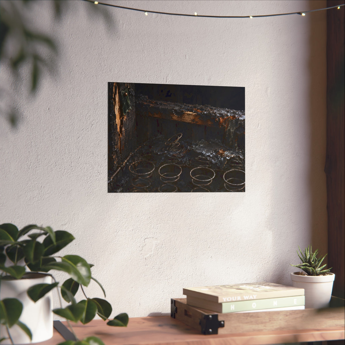 "The Front Row Bare": A Garabaggio Fine Art Print