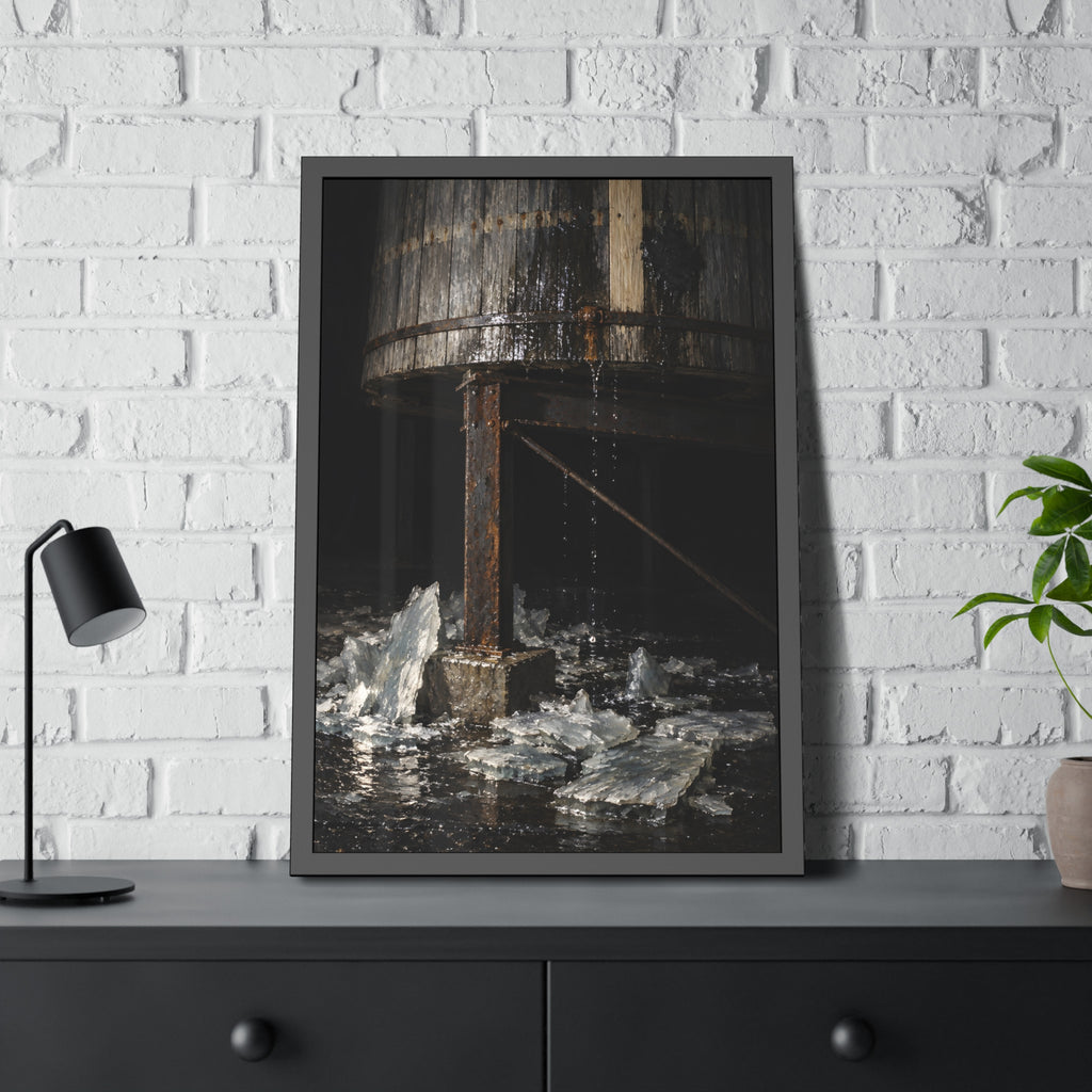 "The Fallen Slabs": A Garabaggio Framed Print