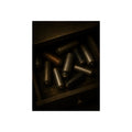 Old batteries loose in an open wooden drawer lit from above. The Drawer Congregation by Garabaggio, fine art print, 12″ x 16″.