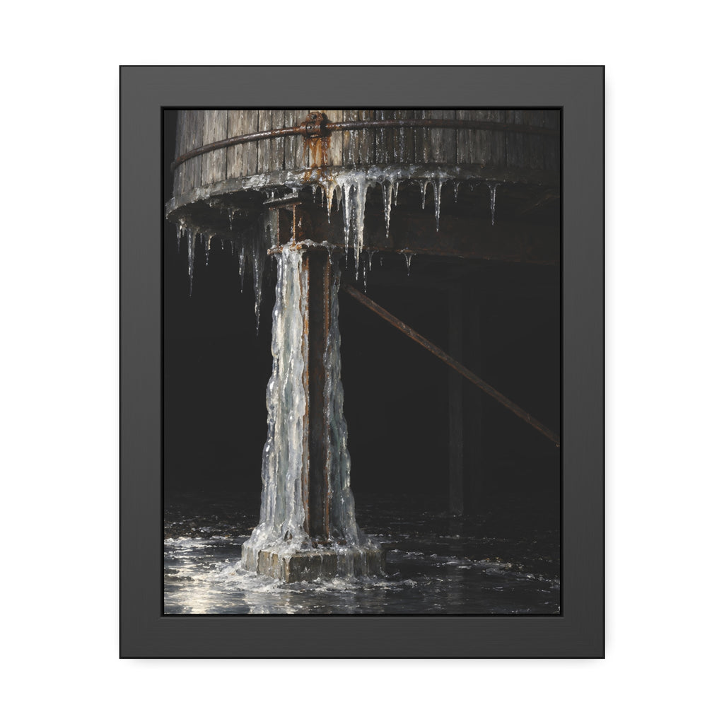 "The Glazed Deck": A Garabaggio Framed Print