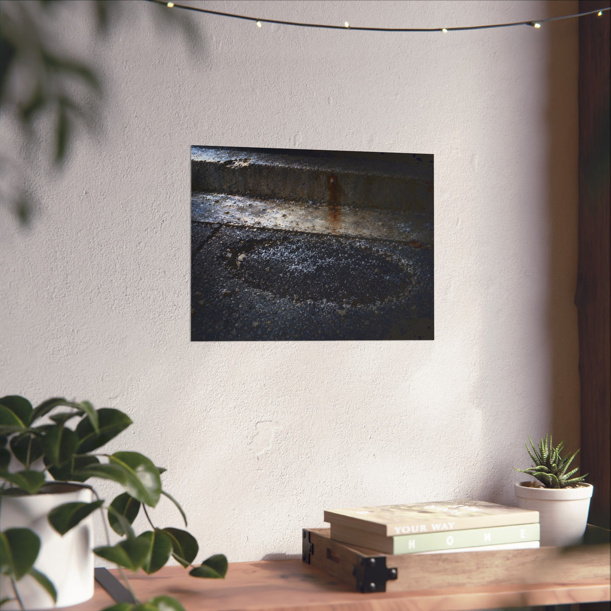"The Rim at the Edge of the Patch": A Garabaggio Fine Art Print
