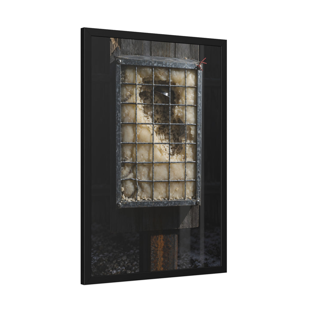 "The Dented Rim": A Garabaggio Framed Print