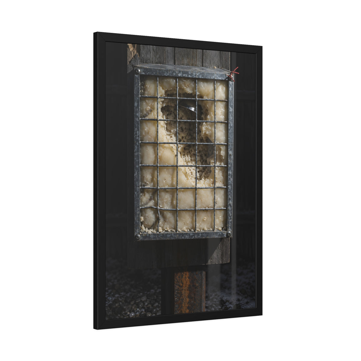 "The Dented Rim": A Garabaggio Framed Print