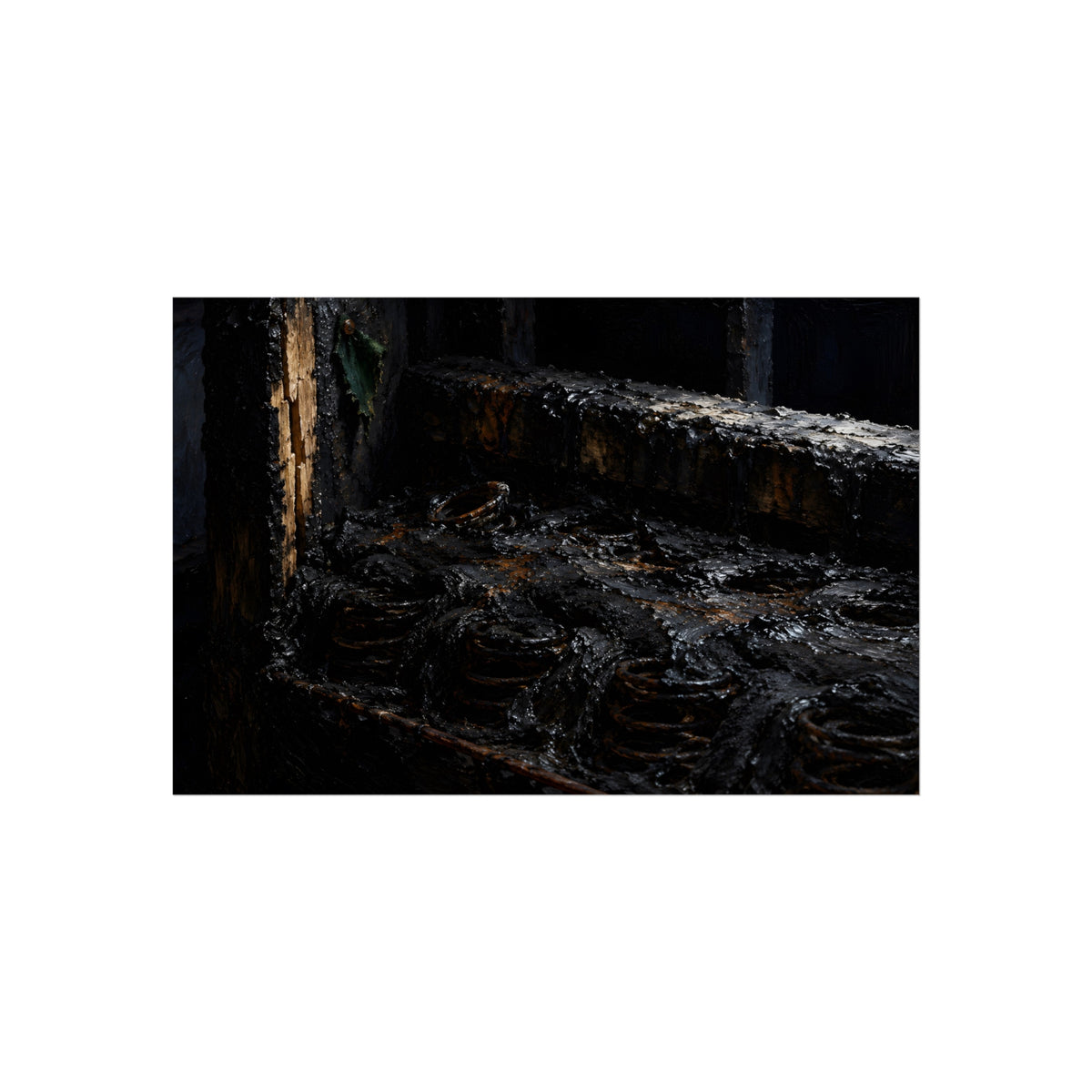 "The Black Crust": A Garabaggio Fine Art Print